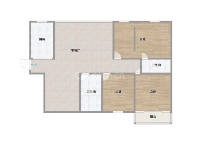 丽江花苑 3室 2厅 181.89平米